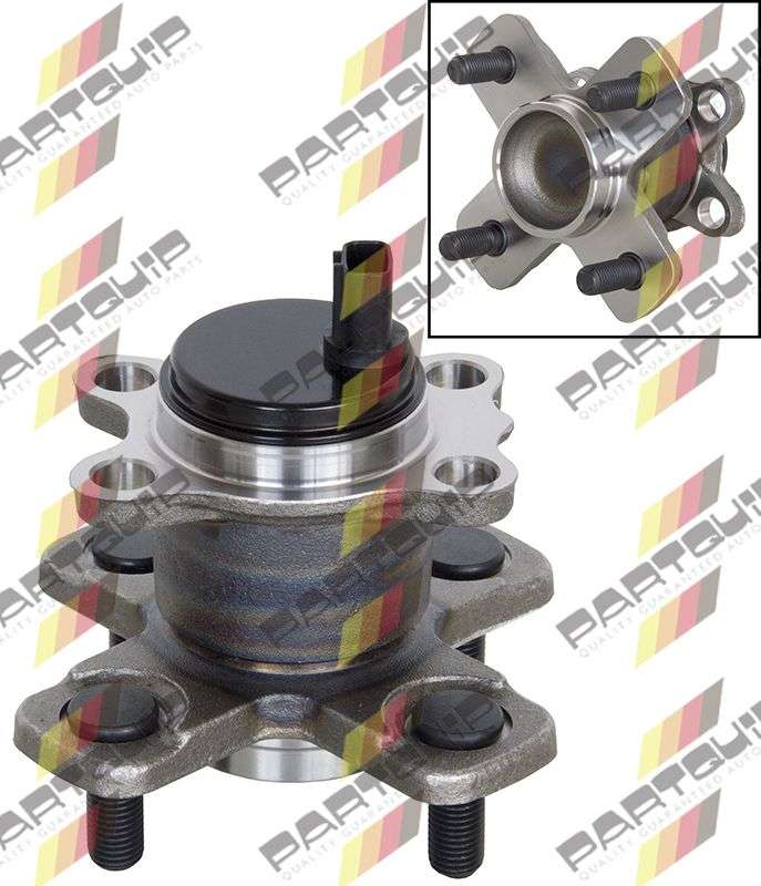 Rear Wheel Bearing Kit Toyota Agya (B100) 1.0 Vvti 49Kw 1Kr-Ve Pet. (2017-) (Pq1191)