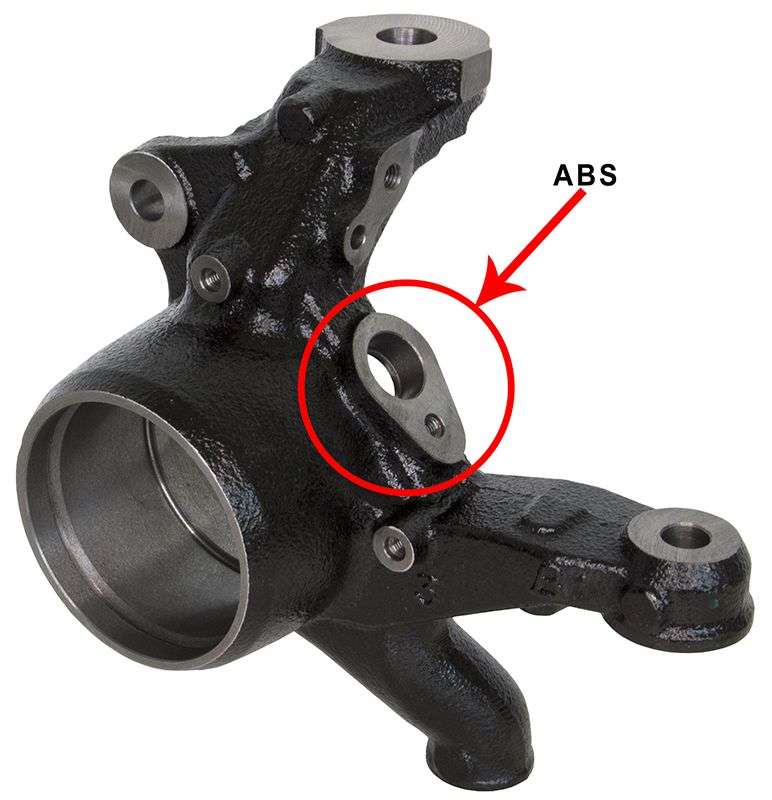 Steering Knuckle Toyota Hilux Revo 2.0 Vvti 1Tr-Fe, 2.4Tdi 2Gd-Ftv, 2.7 Vvti 2Tr-Fe - 4X2 (...