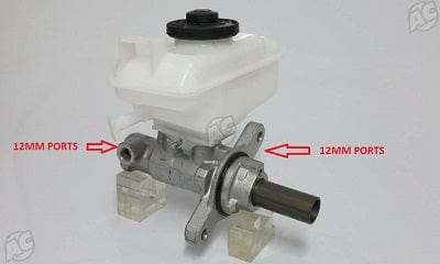 Brake Master Cylinder 20.64Mm New Quantum 12Mm Ports Toyota Hiace Vi Bus (__H3__) Quantum 2.8 (Gd...