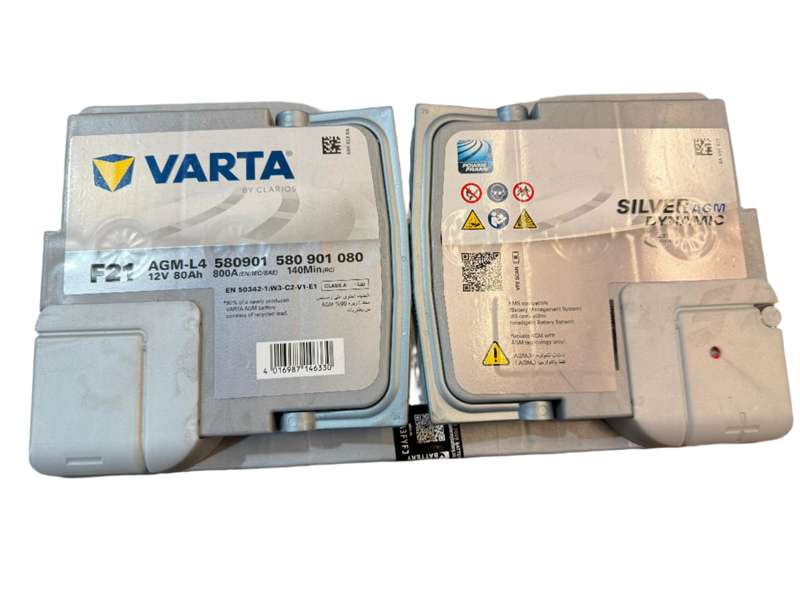 VARTA 668-64-I AGM Battery 12V 80Ah 800CCA  Silver Dynamic F21