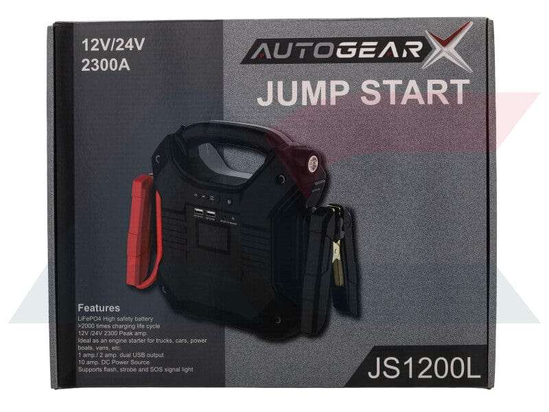 Jump Starter 12V/24V  32000mAh Lithium Battery Booster (JS1200L)