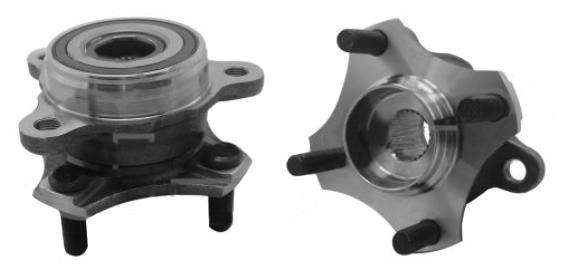 Front Wheel Hub with Bearing & ABS Suzuki Fronx 1.5 K15B, 120mm Flange 4-Stud 9325039