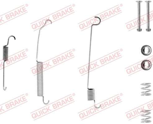 Accessory Kit Brake Shoe 491 Shoe Toyota Cressida Venture Stallion (105-0060-1)