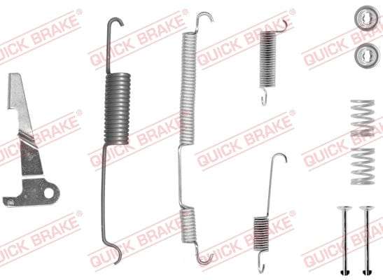 Accessory Kit Brake Shoe 604 Shoe Right Mitsubishi Rodeo,Isuzu Kb (105-0062X-1R)