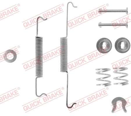 Accessory Kit Brake Shoe 380 Shoe Vw Beetle Old Model (105-0522-1)