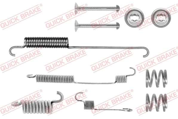 Accessory Kit Brake Shoe 526 Shoe Right Ford Bantam Mazda Rustler (105-0600-1R)