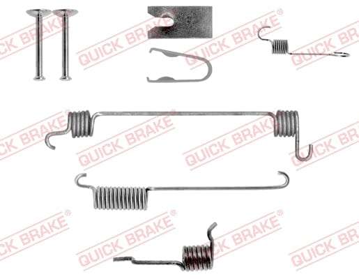Accessory Kit Brake Shoe Ford Bantam/Fiesta (105-0731-1R)