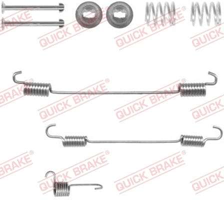 Accessory Kit Brake Shoe 654 Shoe Left Citroen C3,C4,Ds3,Nissan Np200,Renault Clio,Duster,Kangoo ...