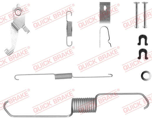 Accessory Kit Brake Shoe 636 Shoe Right Gwm Steed,Isuzu D-Max Kb Iii,Mitsubishi Triton (105-0856X...