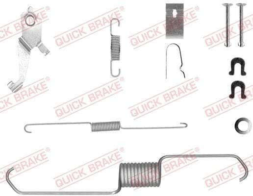 Accessory Kit Brake Shoe 636 Shoe Right Gwm Steed,Isuzu D-Max Kb Iii,Mitsubishi Triton (105-0856X...