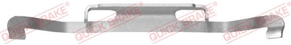 Accessory Kit Brake Pads FDB579 Toyota Hilux,Quantum (109-0079-1)
