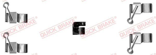 Accessory Kit Brake Pads FDB1854 ATE519 D3522 Left Cam Rhino Cmc Amandla Toyota Quantum (109-1238...