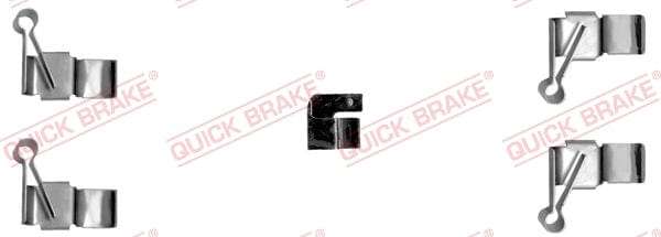 Accessory Kit Brake Pads FDB1854 ATE519 D3522 Left Cam Rhino Cmc Amandla Toyota Quantum (109-1238...