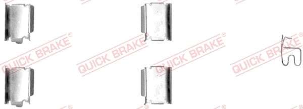 Accessory Kit Brake Pads FDB1424 (109-1246-1)