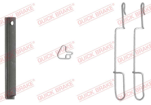 Accessory Kit Brake Pads FDB1304 Right Mercedes Vito (109-1280-1R)