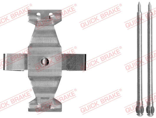 Accessory Kit Brake Pads FDB1426 Mercedes Cls C219 W163 W220 C215 R129 R230 (109-1636-1)
