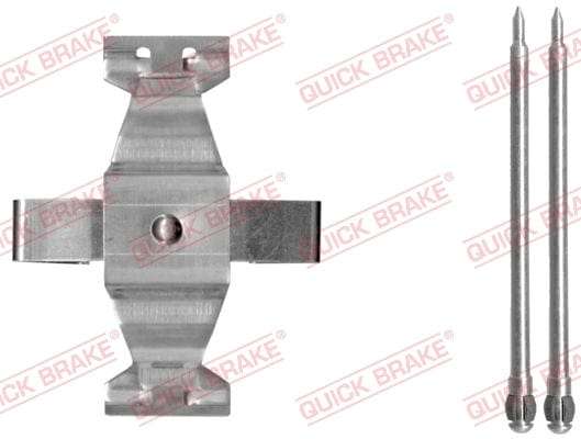 Accessory Kit Brake Pads FDB1426 Mercedes Cls C219 W163 W220 C215 R129 R230 (109-1636-1)