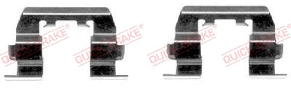 Accessory Kit Brake Pads FDB435/ FDB600 Hyundai Accent Getz (109-1669-1)