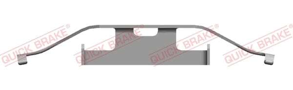 Accessory Kit Brake Pads FDB1460 Vw Kombi T5,Touareg,Transporter (109-1682-1)