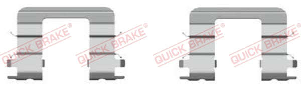 Accessory Kit Brake Pads FDB1783 Kia Picanto (109-1696-1)