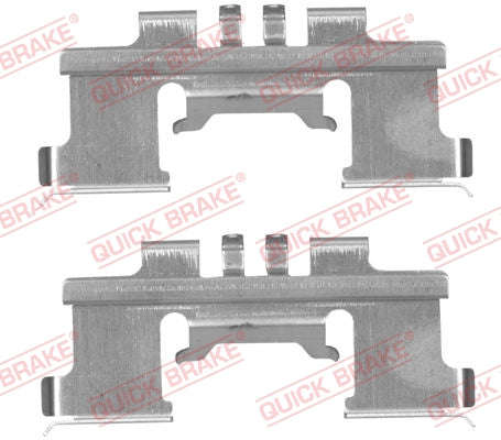 Accessory Kit Brake Pads Suzuki Alto,Celerio (109-1812R-1)
