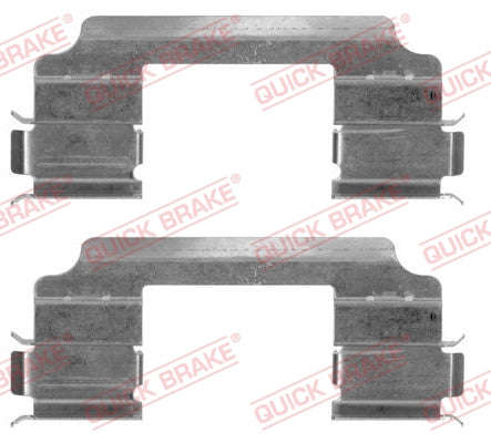 Accessory Kit Brake Pads FDB1836 Mahindra Bolero, Toyota Hilux (109-1817R-1)
