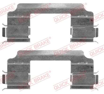Accessory Kit Brake Pads FDB1836 Mahindra Bolero, Toyota Hilux (109-1817R-1)