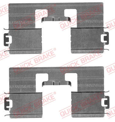 Accessory Kit Brake Pads Chev Cruze / Opel Astra J,Mokka,Citreon C3 (109-1818R-1)