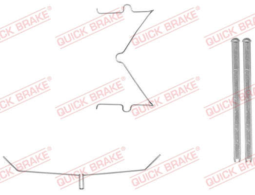 Accessory Kit Brake Pads FDB4334 Toyota Hilux, Land Cruiser (109-1885-1)