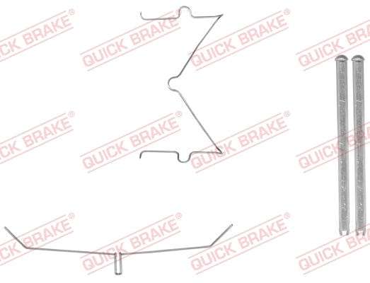 Accessory Kit Brake Pads FDB4334 Toyota Hilux, Land Cruiser (109-1885-1)