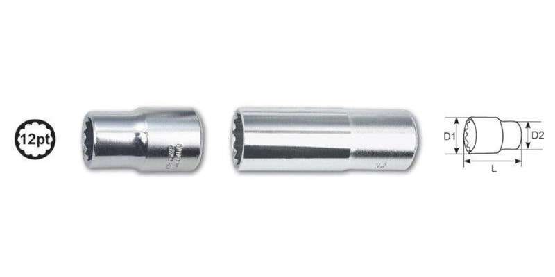 1/2 Drive X 19Mm 12 Point Socket AMPRO T335469