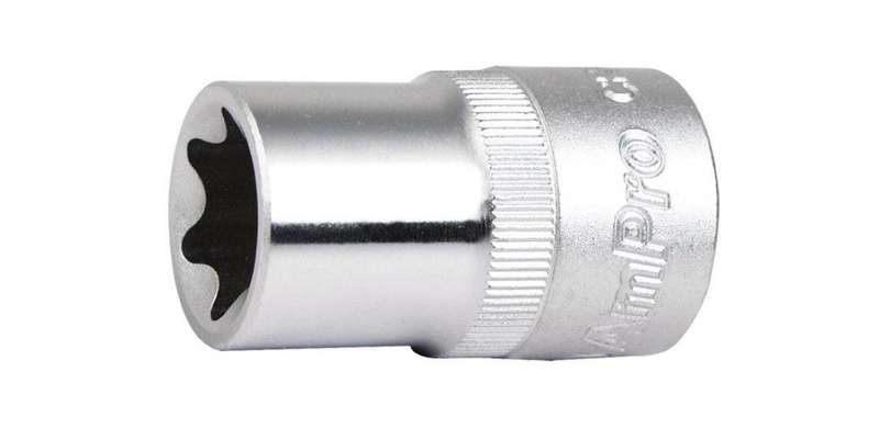 1/2 Drive X E18 External Star Socket AMPRO T33375