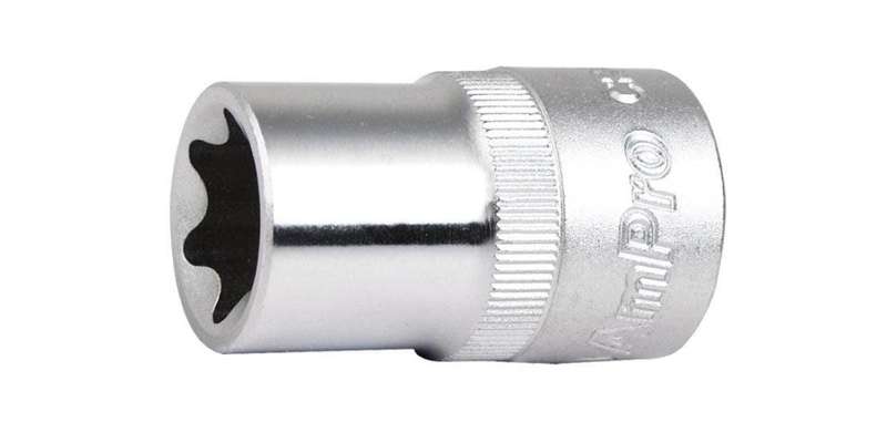 1/2 Drive X E18 External Star Socket AMPRO T33375