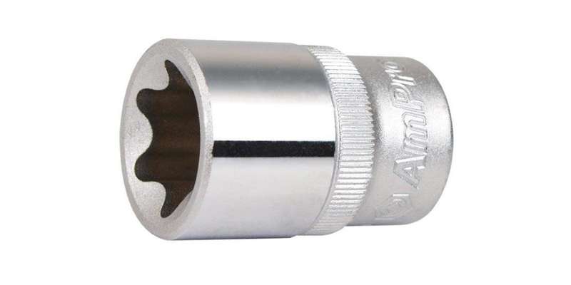 1/2 Drive X E22 External Star Socket AMPRO T33377