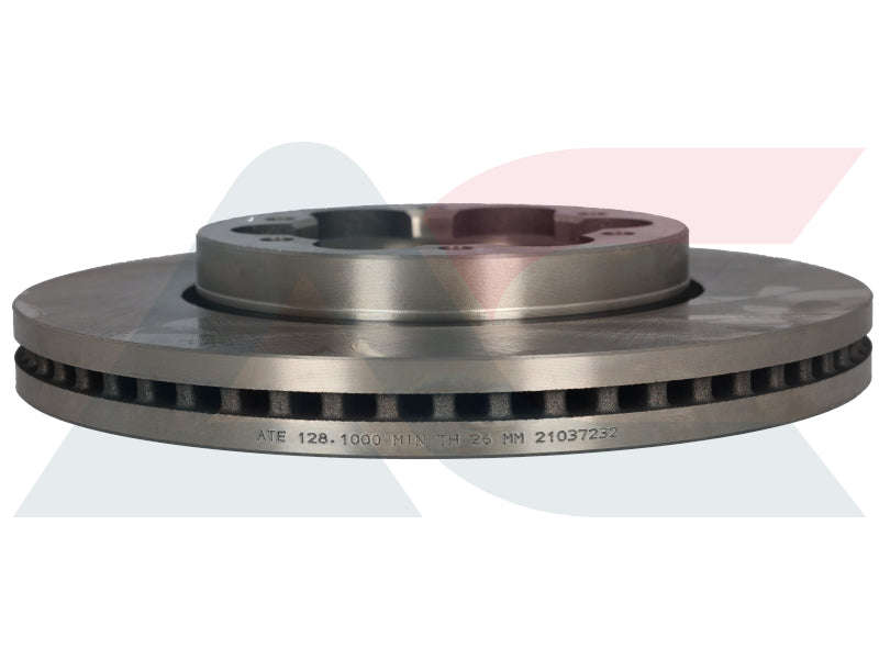 Brake Disc Vented Front Toyota Quantum,Baw Sasuka Single (Ate 128-1000)