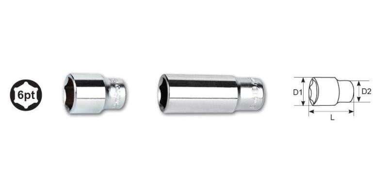 1/4 Drive X 4Mm 6 Point Socket AMPRO T335001