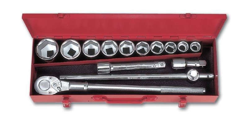 14Pc 3/4 Drive 6 Point Socket Set (Metric) AMPRO T45700