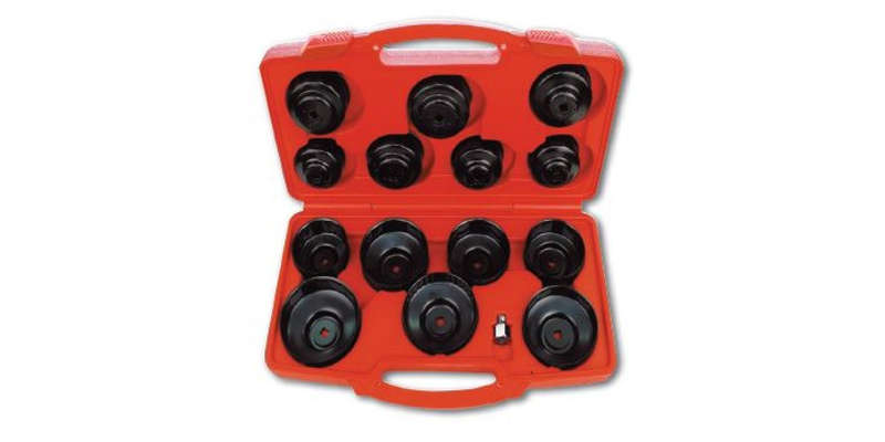 14Pc Cup Type Oil Filter Wrench Set AMPRO T75871