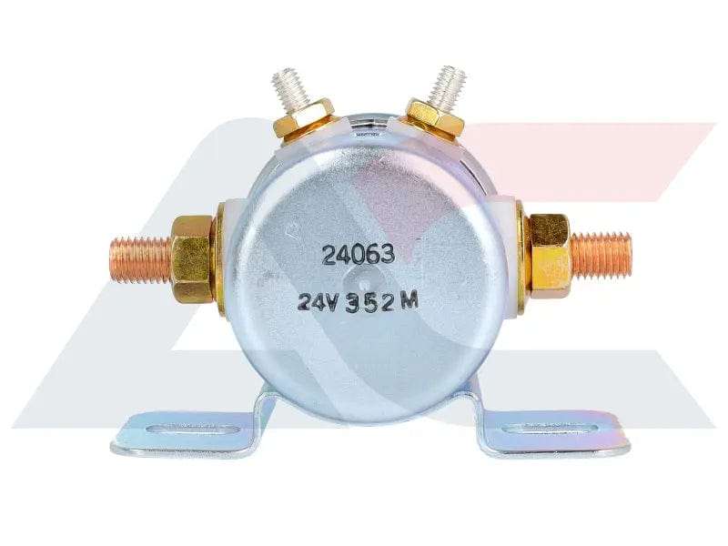 Solenoid 24V Continuous Insulated Body (Cole Hersee 24063)