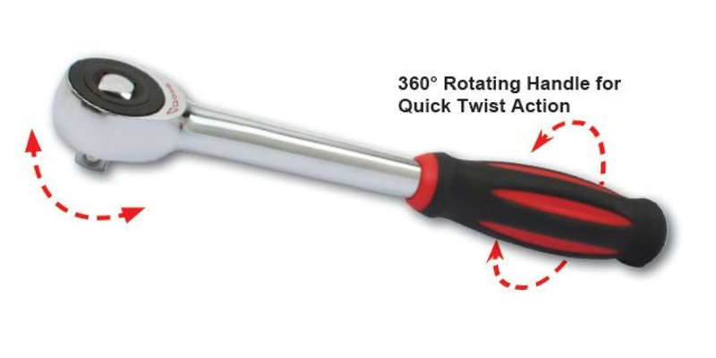 3/8 Drive Rotator Ratchet AMPRO T29759