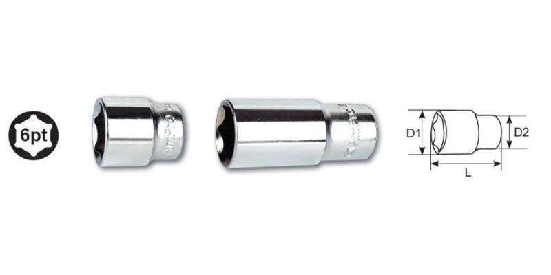 3/8 Drive X 10Mm 6 Point Deep Socket AMPRO T335310