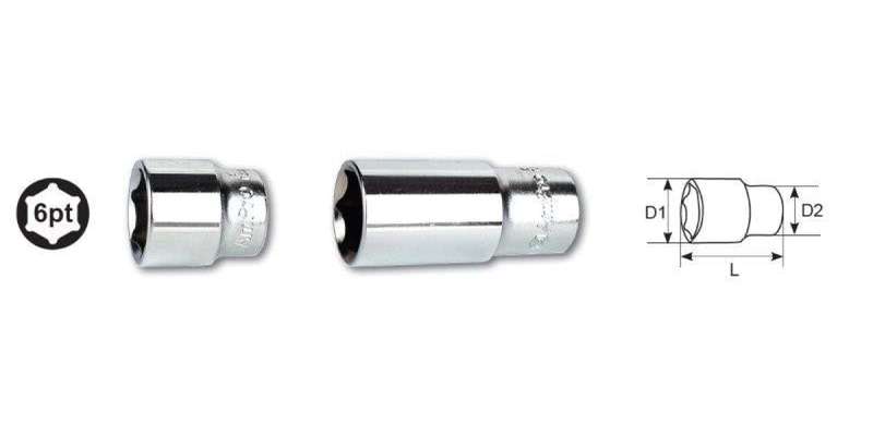 3/8 Drive X 14Mm 6 Point Deep Socket AMPRO T335314