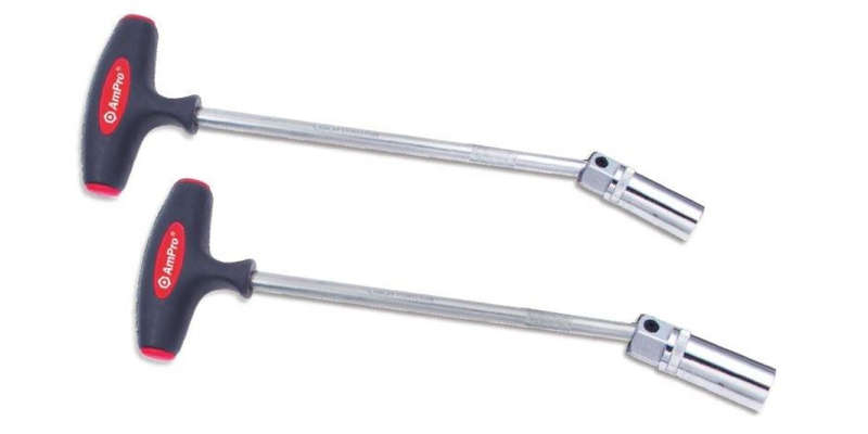 3/8 Drive X 16Mm T-Handle Spark Plug Soc 300Mm AMPRO T33346