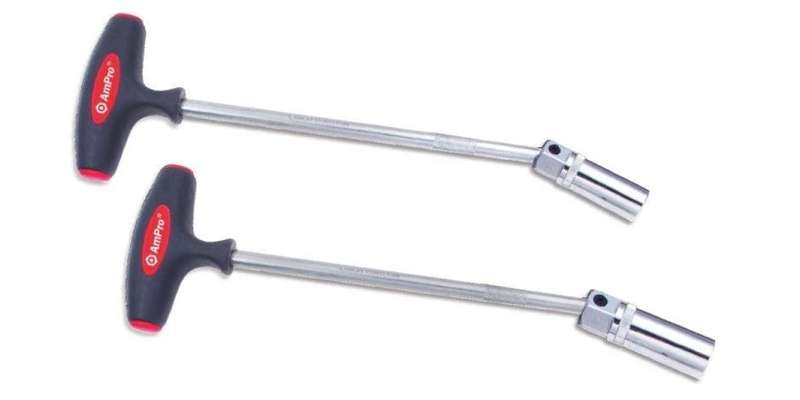 3/8 Drive X 16Mm T-Handle Spark Plug Soc 300Mm AMPRO T33346