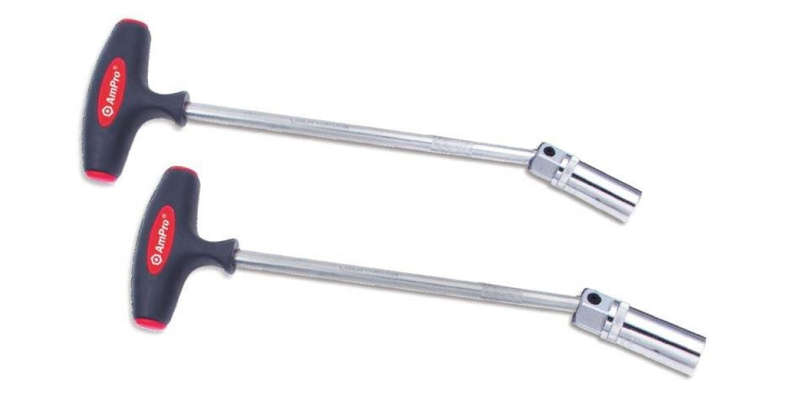 3/8 Drive X 21Mm T-Handle Spark Plug Soc 300Mm AMPRO T33347