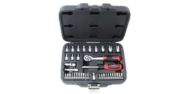 39Pc 1/4 Drive Bolt-Fit Socket Set (Metric) AMPRO T52703