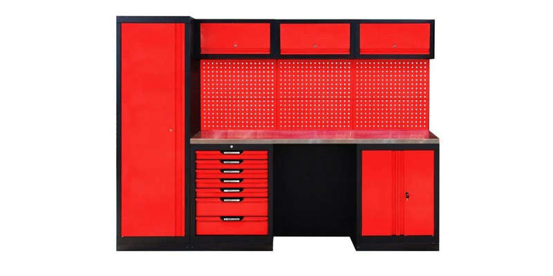 4-Unit Garage Storage System AMPRO T47817