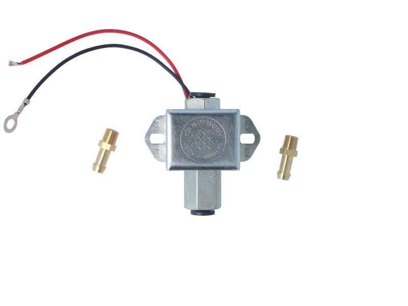 Facet 40105 12V Fuel Pump (40242 Kit)  Cube Style | 30 GPH, 34.5 PSI | Universal Low-Pressure