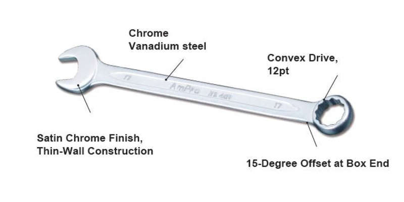 46Mm - Combination Wrench AMPRO T40140