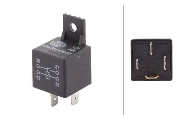 Relay 4 Pin 12V 40A HELLA 4RA-965400-071